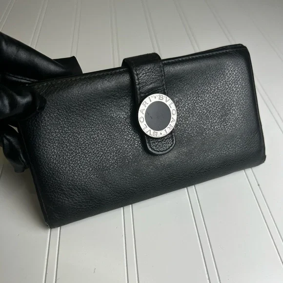 Bvlgari Bulgari Black Leather Wallet - Picture 7 of 16